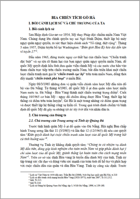  BIA CHIẾN TÍCH GÒ HÀ